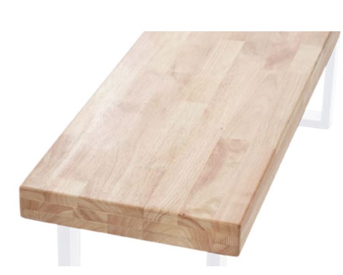 BANCO ASIENTO LOFT ROBLE NORDISH / BLANCO 120x47x34