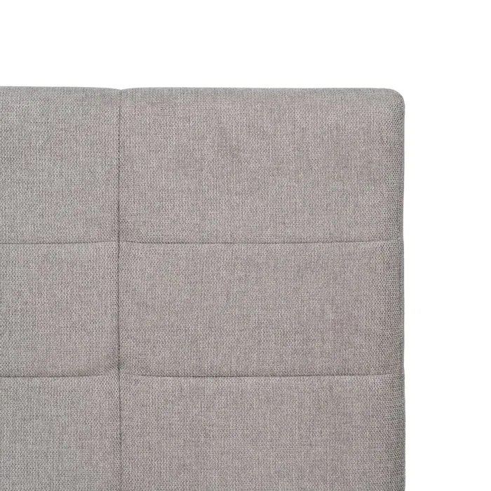 CABECERO GRIS TEJIDO DORMITORIO 160 X 8 X 100 CM
