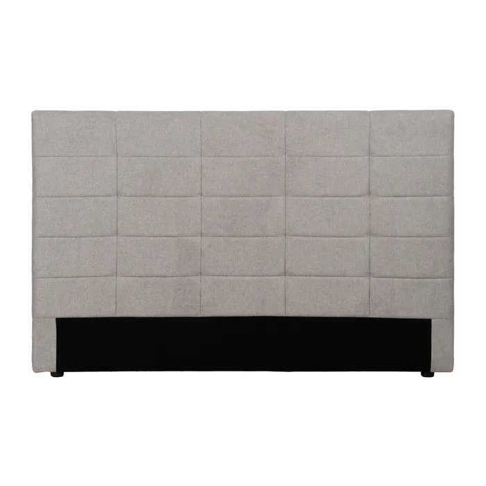 CABECERO GRIS TEJIDO DORMITORIO 160 X 8 X 100 CM