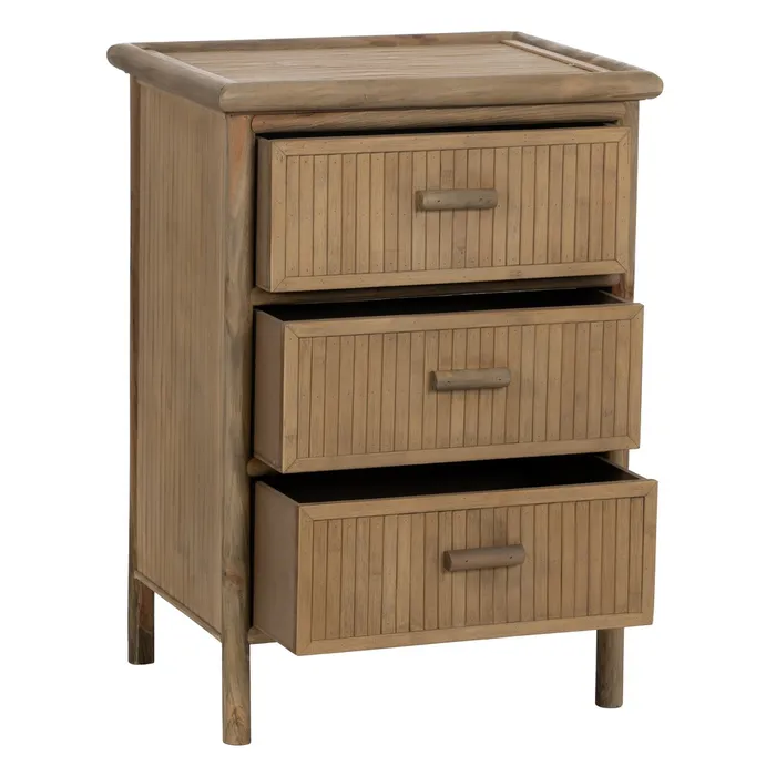 MESITA NATURAL BAMBÚ 48 X 36 X 66 CM
