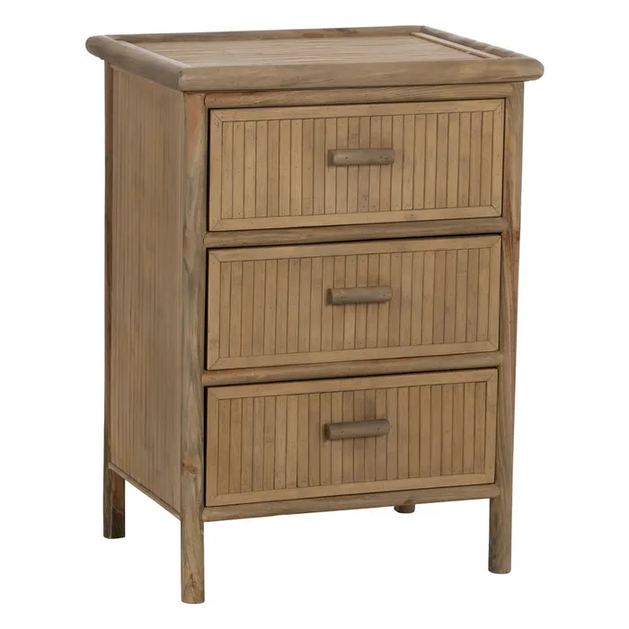 MESITA NATURAL BAMBÚ 48 X 36 X 66 CM