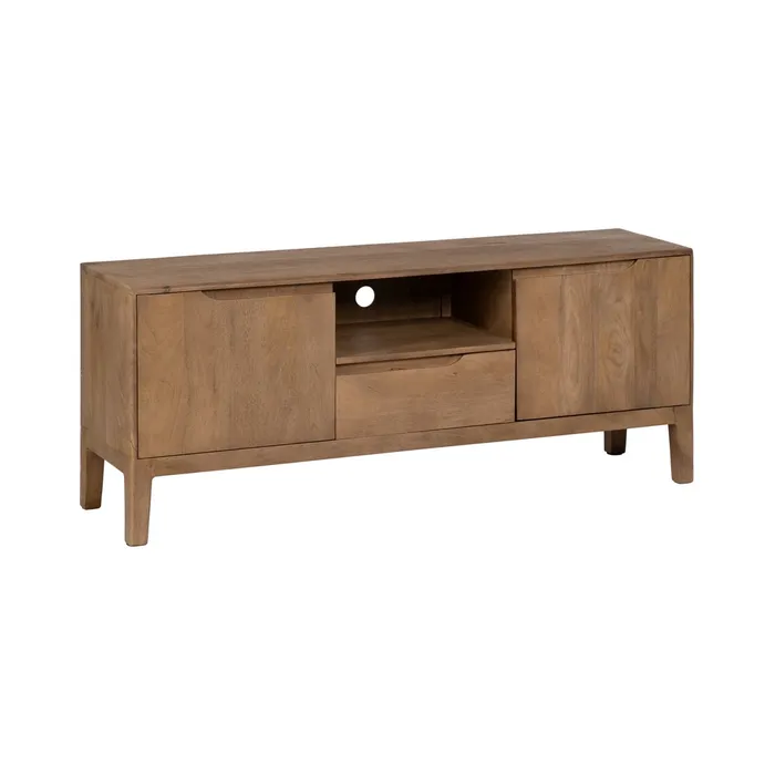MUEBLE TV NATURAL MADERA DE MANGO SALÓN 60X150X40