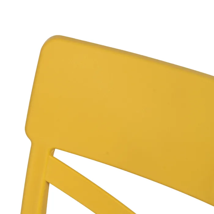 SILLA AMARILLO POLIPROPILENO CONTRACT 44 X 51 X 84 CM (PACK DE 4) UD=47,9€