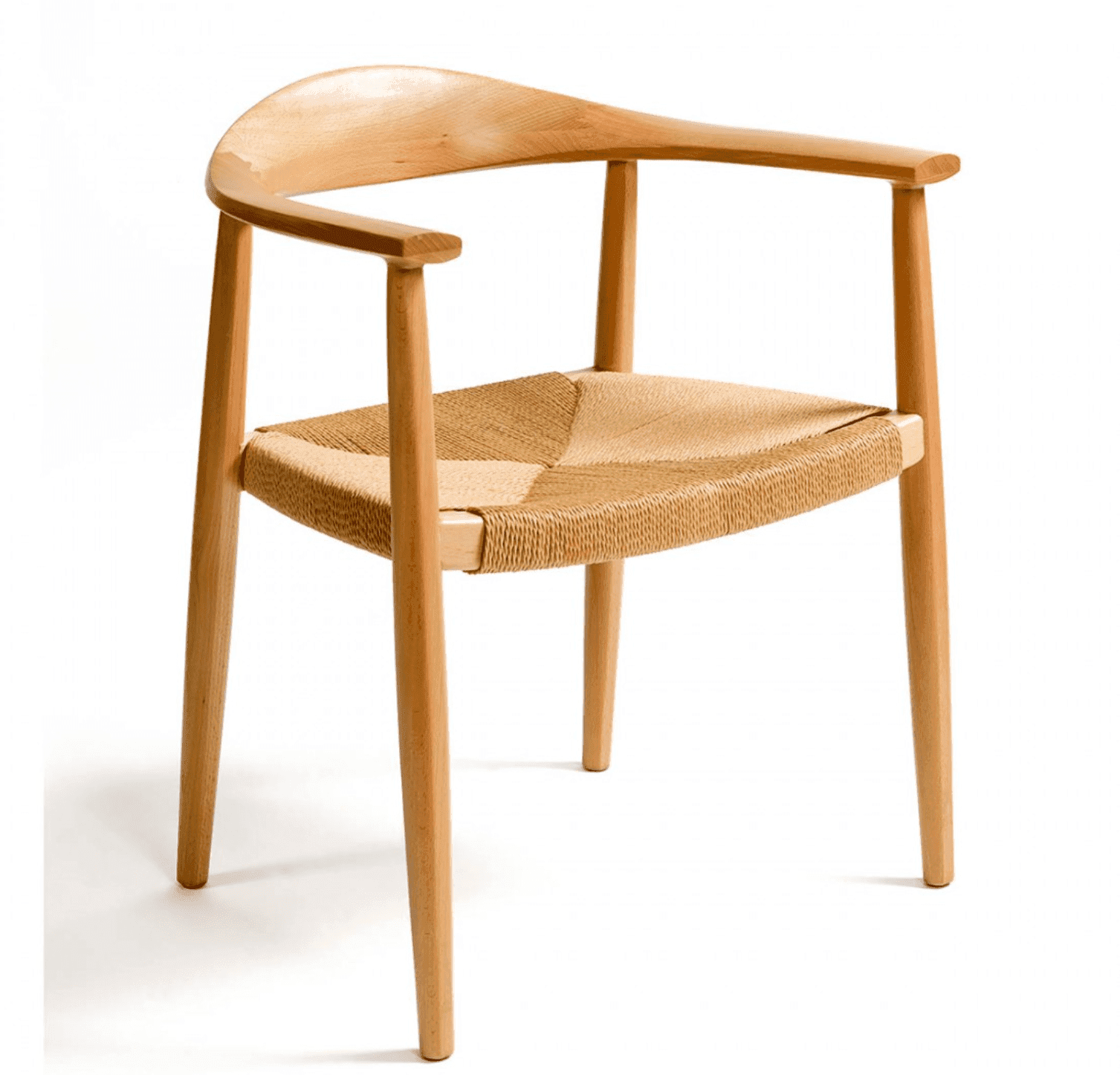 SILLA DOMINO COMEDOR MADERA NATURAL 63,5X53X76