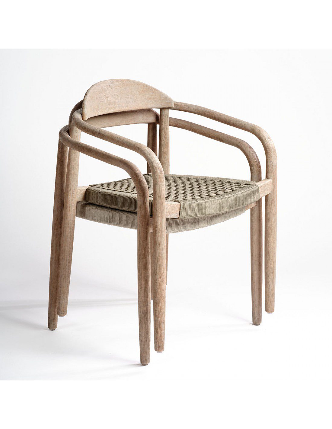 SILLA EUCALIPTO Y CUERDA TOPO EXTERIORES 76X57X51,9