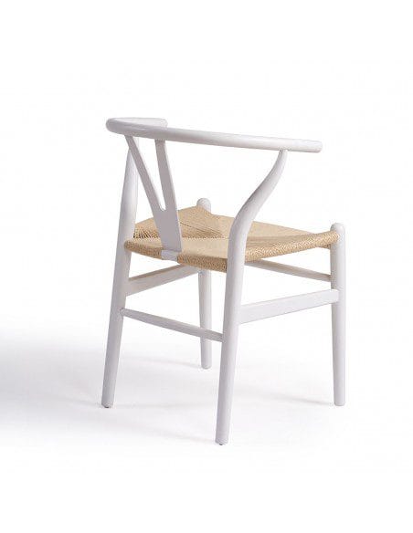 SILLA MADERA Y CUERDA COMEDOR COCINA 78X53X51