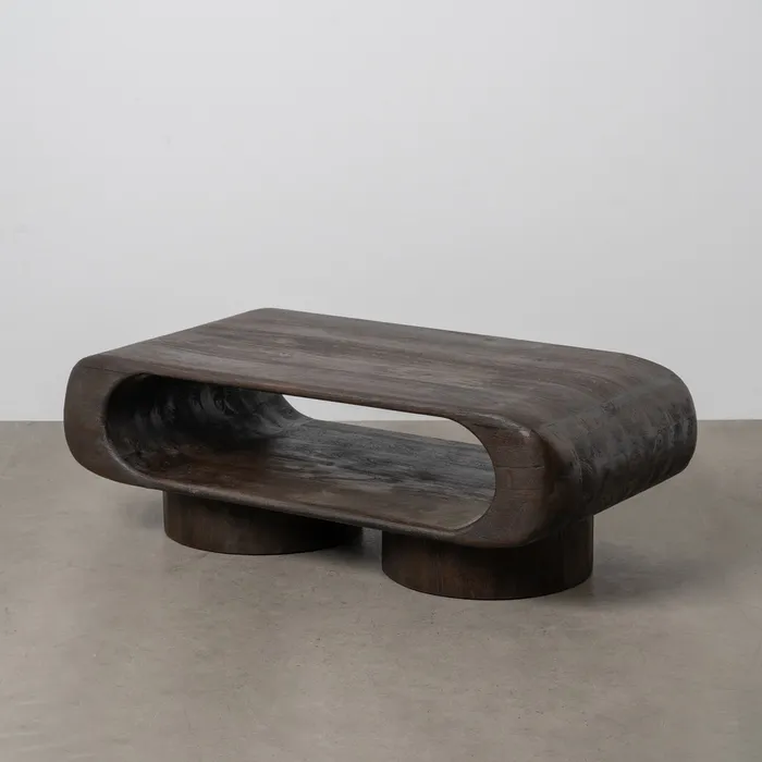 MESA CENTRO MADERA DE MANGO SALÓN 122 X 61 X 42 CM