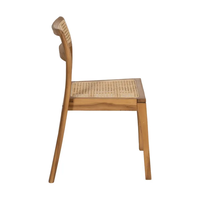 SILLA NATURAL MADERA CONTRACT 55 X 53 X 79,50 CM