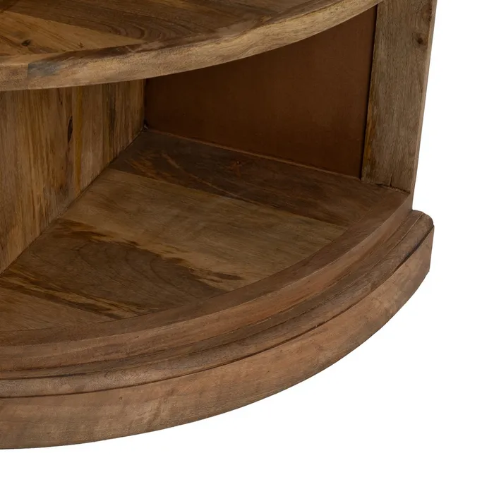 APARADOR NATURAL MADERA DE MANGO SALÓN 189 X 53 X 88 CM - Imagen 11