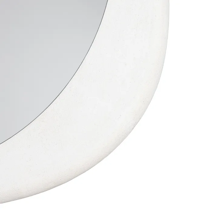 ESPEJO BLANCO DM-CRISTAL DECORACIÓN