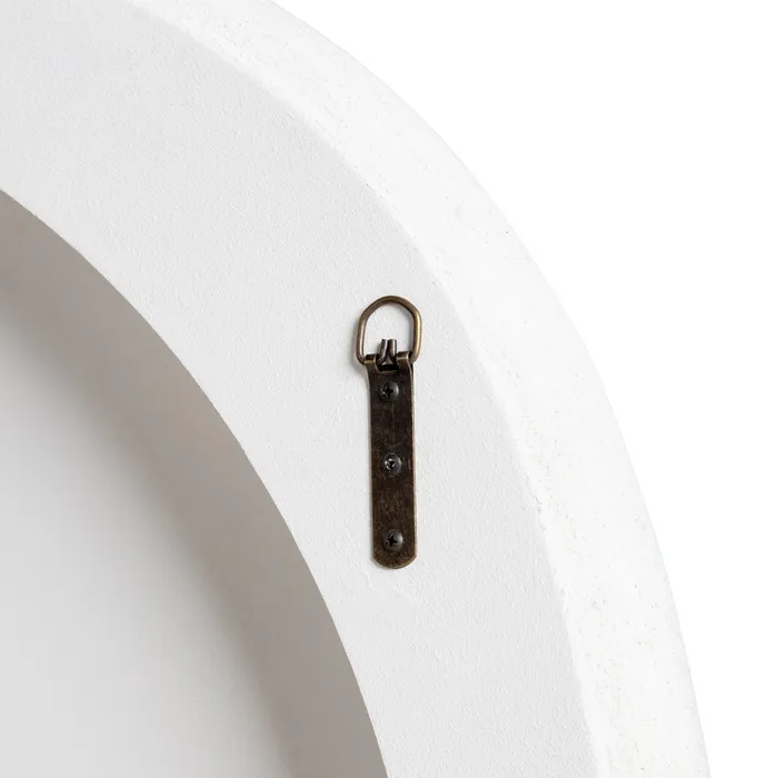 ESPEJO BLANCO DM-CRISTAL DECORACIÓN