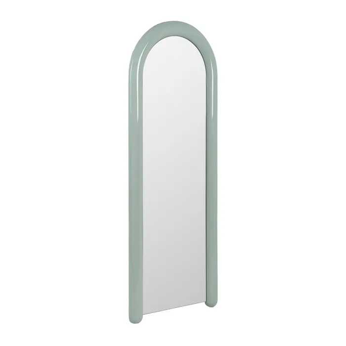 ESPEJO VESTIDOR LACADO VERDE