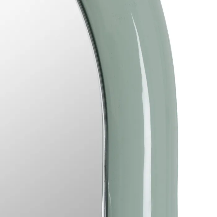 ESPEJO VESTIDOR LACADO VERDE