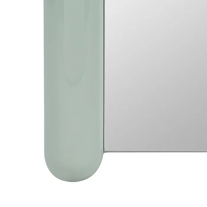 ESPEJO VESTIDOR LACADO VERDE