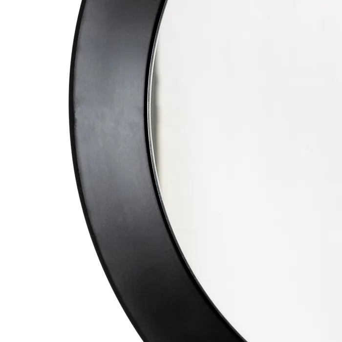 S/3 ESPEJO NEGRO METAL-CRISTAL