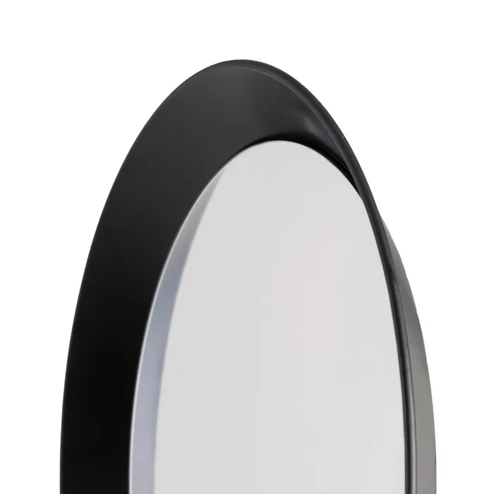 S/3 ESPEJO NEGRO METAL-CRISTAL