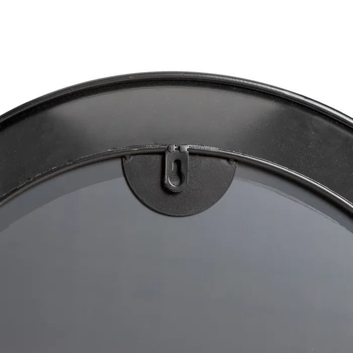 S/3 ESPEJO NEGRO METAL-CRISTAL