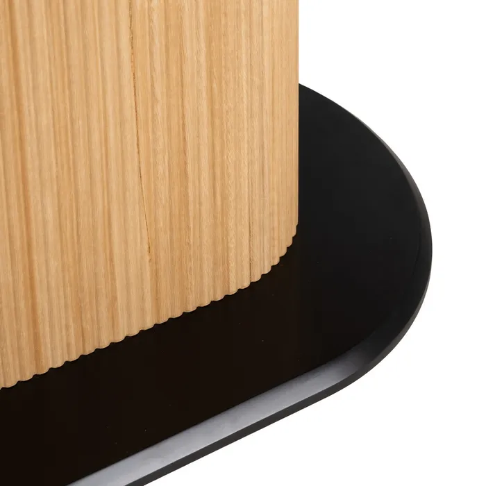 MESA COMEDOR BLANCO-NATURAL 180 X 90 X 75 CM - Imagen 4