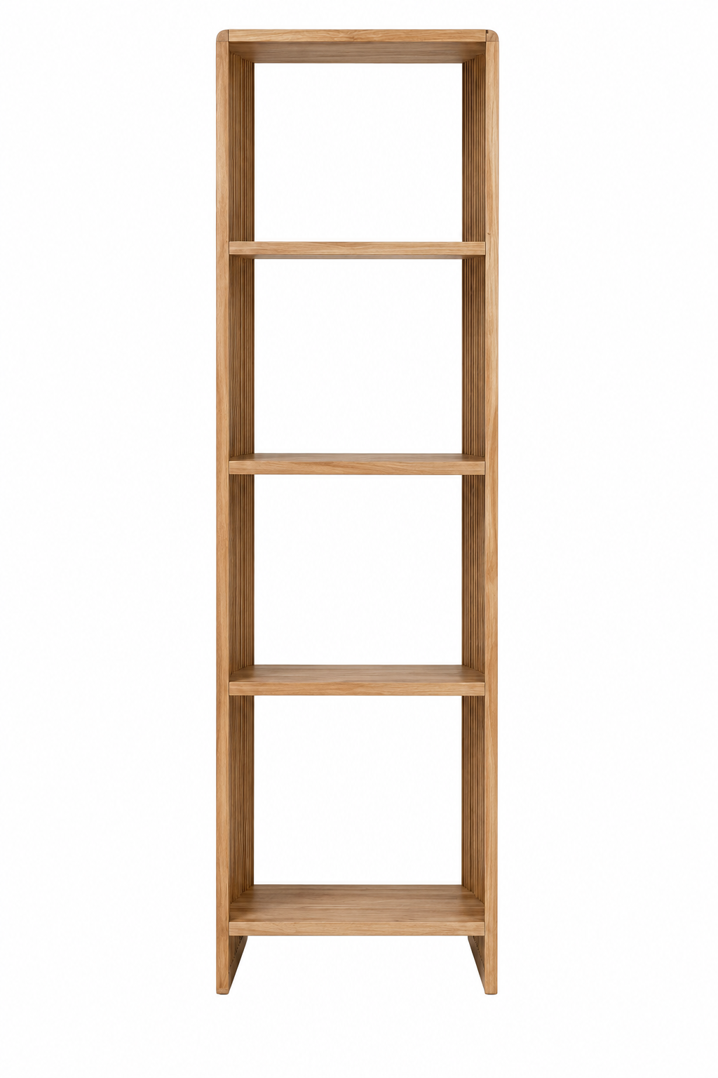 ESTANTERÍA NATURAL MADERA DE TECA SALÓN 54 X 35 X 190 CM - Imagen 3