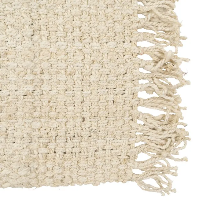 ALFOMBRA CREMA YUTE ALTEA DECORACIÓN 200 X 290 CM - Imagen 5