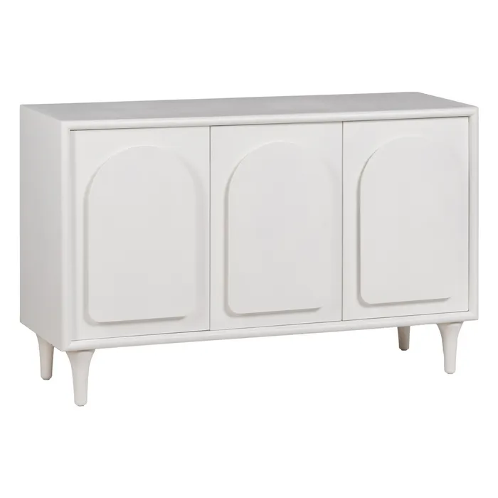 APARADOR BLANCO DM-MADERA 120 X 40 X 81 CM