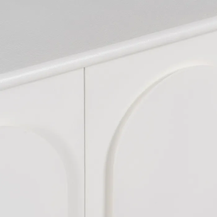 APARADOR BLANCO DM-MADERA 120 X 40 X 81 CM - Imagen 5