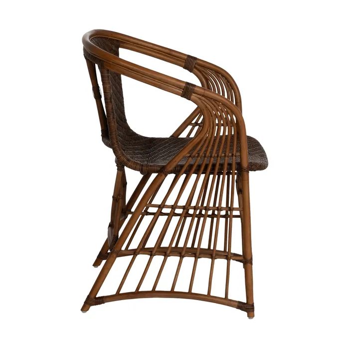 SILLÓN NATURAL RATÁN DECORACIÓN 57 X 59 X 84 CM - Imagen 4