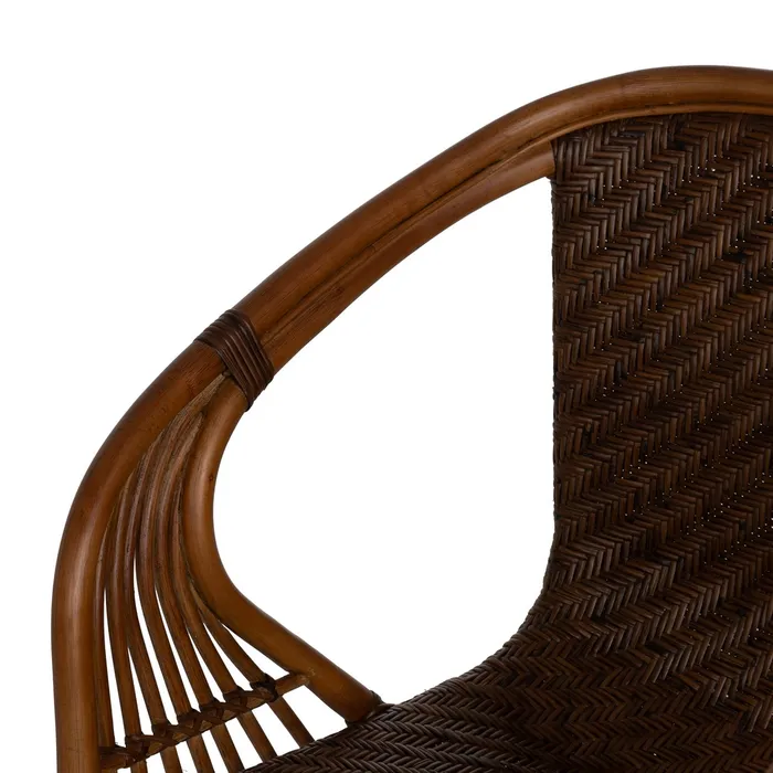 SILLÓN NATURAL RATÁN DECORACIÓN 57 X 59 X 84 CM - Imagen 6