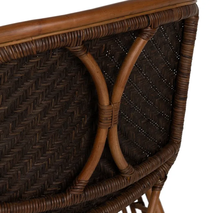 SILLÓN NATURAL RATÁN DECORACIÓN 57 X 59 X 84 CM - Imagen 8