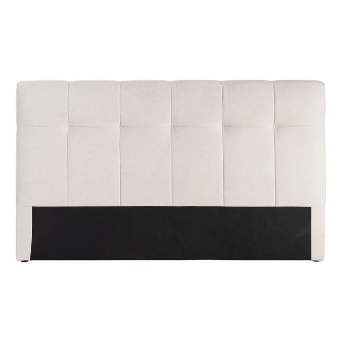 CABECERO BEIGE TEJIDO DORMITORIO 160 X 12 X 100 CM