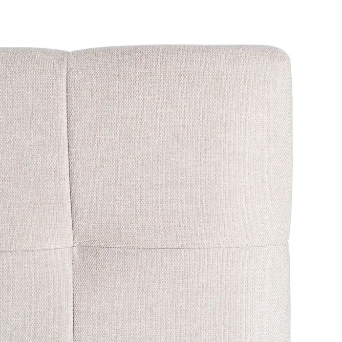 CABECERO BEIGE TEJIDO DORMITORIO 160 X 12 X 100 CM - Imagen 4