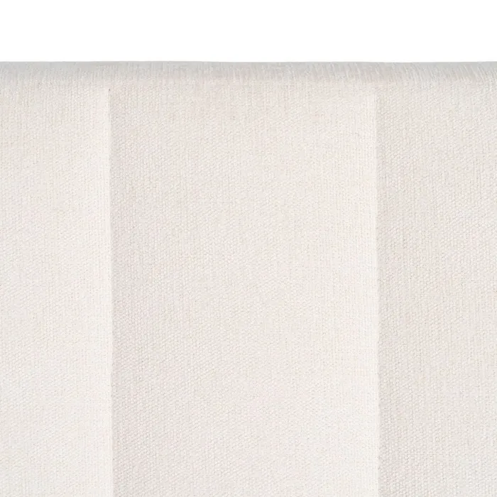 CABECERO CREMA TEJIDO DORMITORIO 160 X 122 CM - Imagen 3