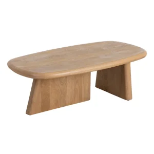 MESA CENTRO NATURAL MADERA DE ACACIA 120 X 60 X 40 CM