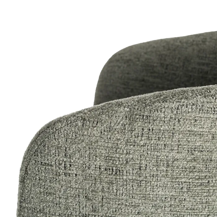 PACK 2 SILLAS SILLA VERDE TEJIDO-METAL SALÓN 61 X 56 X 77,50 CM - Imagen 5