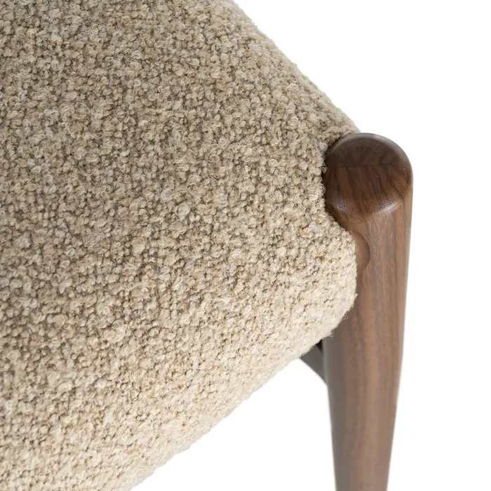 SILLA MARRÓN-TAUPE METAL / TEJIDO 50 X 50 X 81,50 CM - Imagen 5