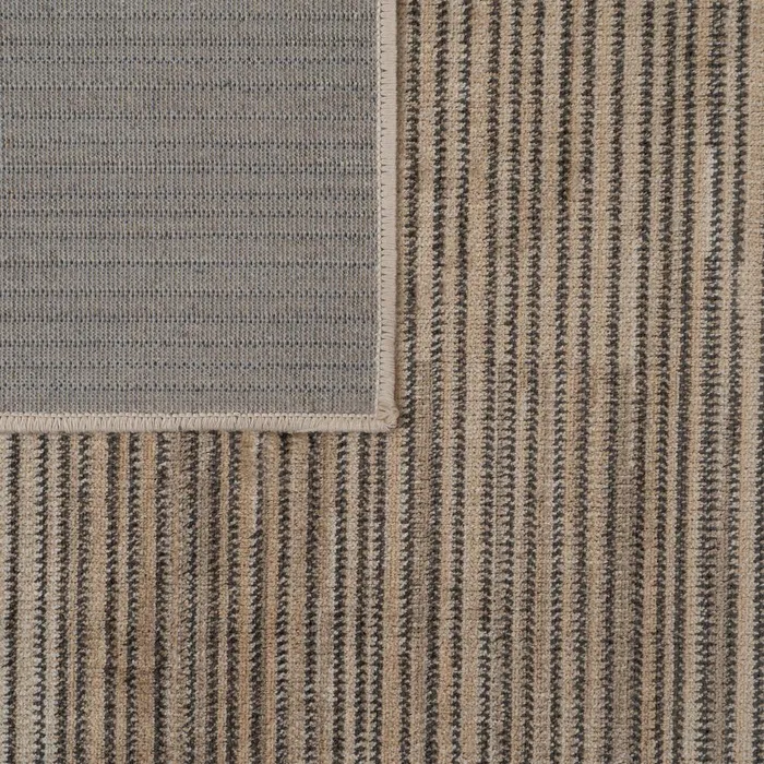 ALFOMBRA GEOMÉTRICO NATURAL VISCOSA 160 X 230 CM - Imagen 5