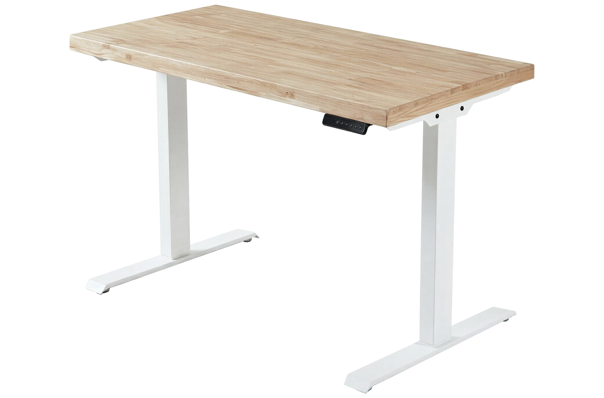 MESA ESCRITORIO / DESPACHO MOTORIZADA ELEVABLE STAND 140 x 70 CM NORDISH / BLANCO. - Imagen 3