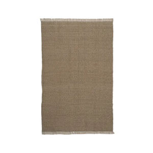ALFOMBRA NATURAL YUTE DECORACIÓN 180 X 180 X 1 CM