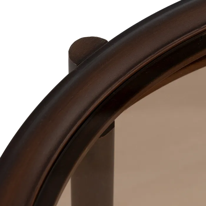 MESA CENTRO MARRÓN OSCURO 75 X 75 X 46 CM - Imagen 3