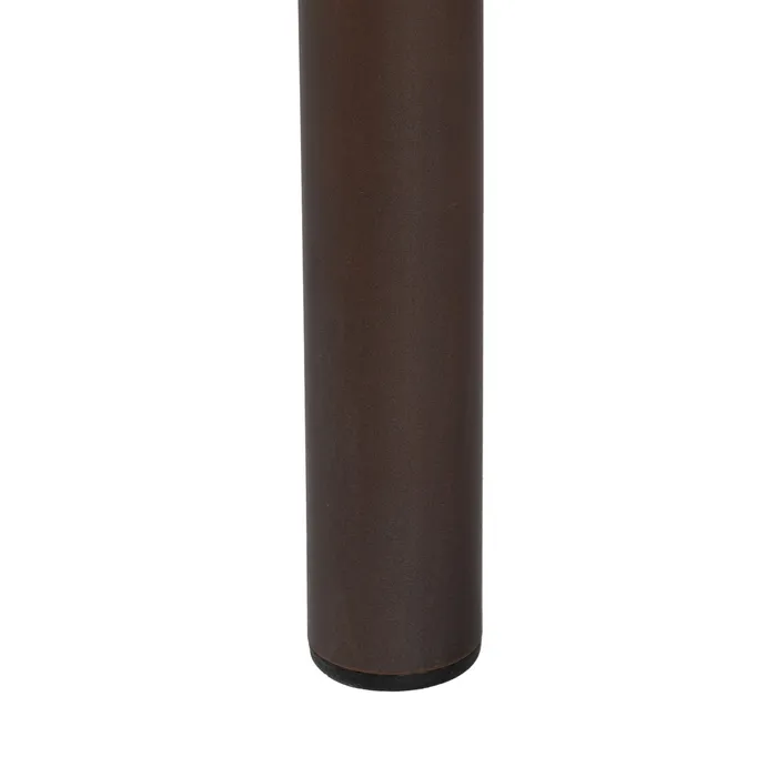 MESA CENTRO MARRÓN OSCURO 75 X 75 X 46 CM - Imagen 6