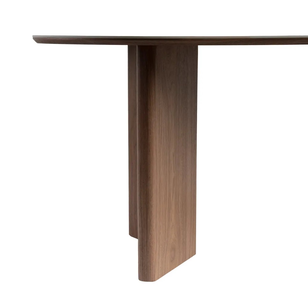 MESA COMEDOR BLANCO MARRÓN DM CERÁMICA 180 X 90 X 76 CM - Imagen 5