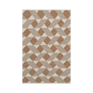 ALFOMBRA MULTICOLOR LANA-ALGODÓN 160 X 230 CM