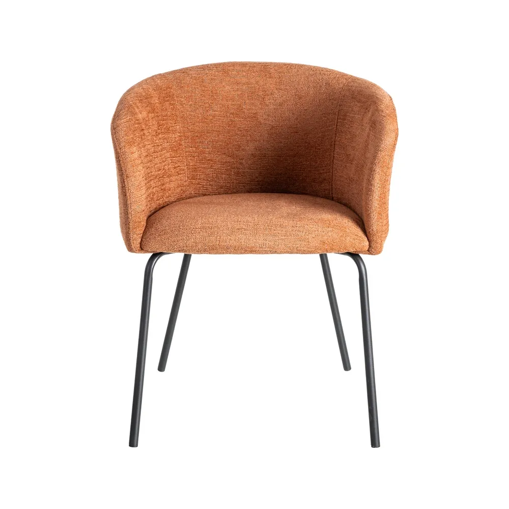 PACK 2 SILLAS SILLA VERDE TEJIDO-METAL SALÓN 61 X 56 X 77,50 CM