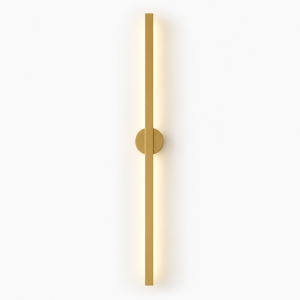 APLIQUE ACERO ORO PARED 10x100x6 CM