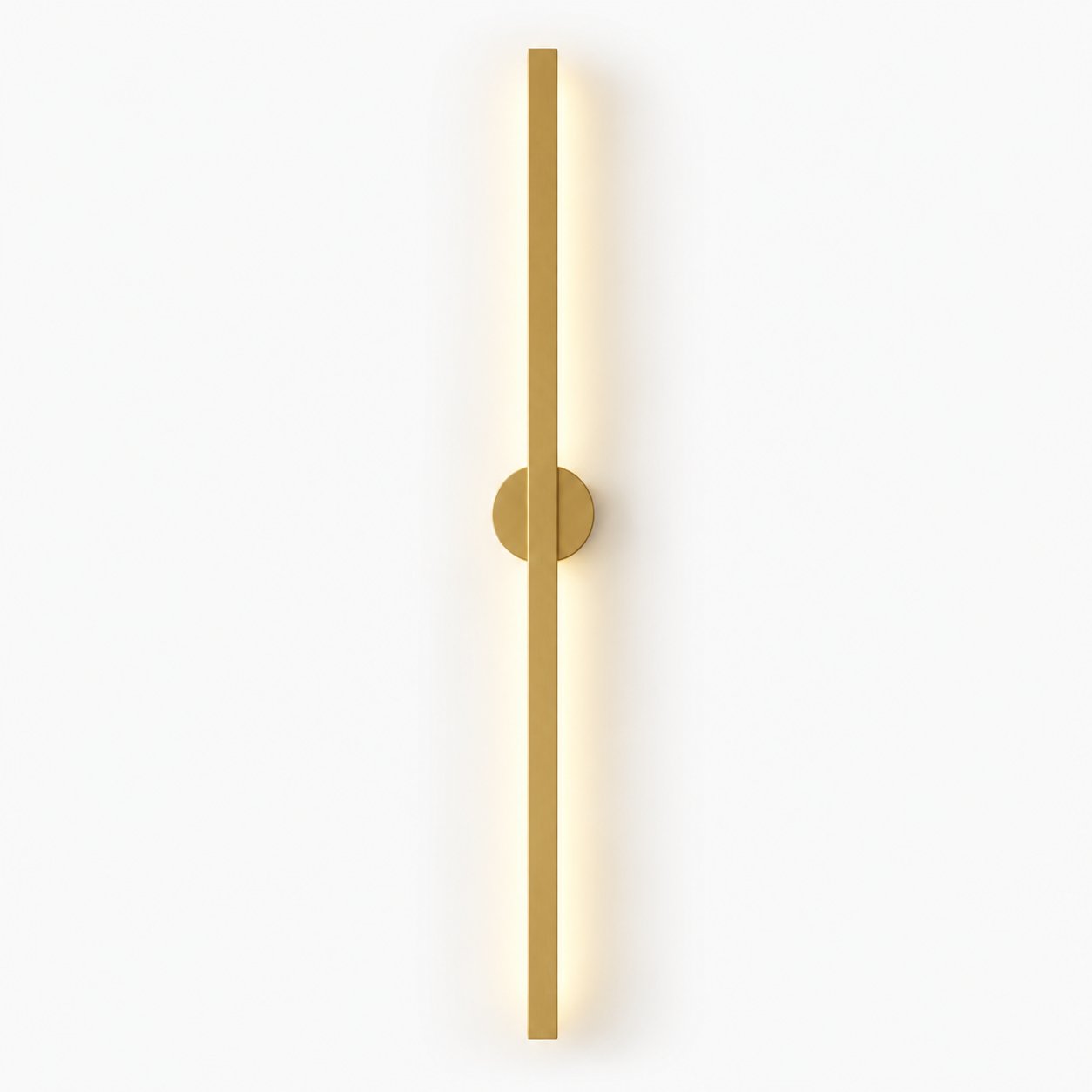 APLIQUE ACERO ORO PARED 10x100x6 CM